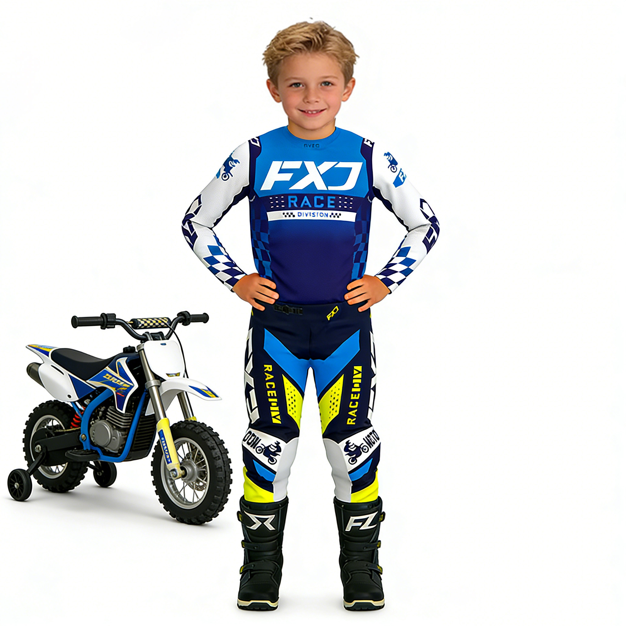 Motorcycle Gear Youth - motocross child set Motorcycle jersey and
