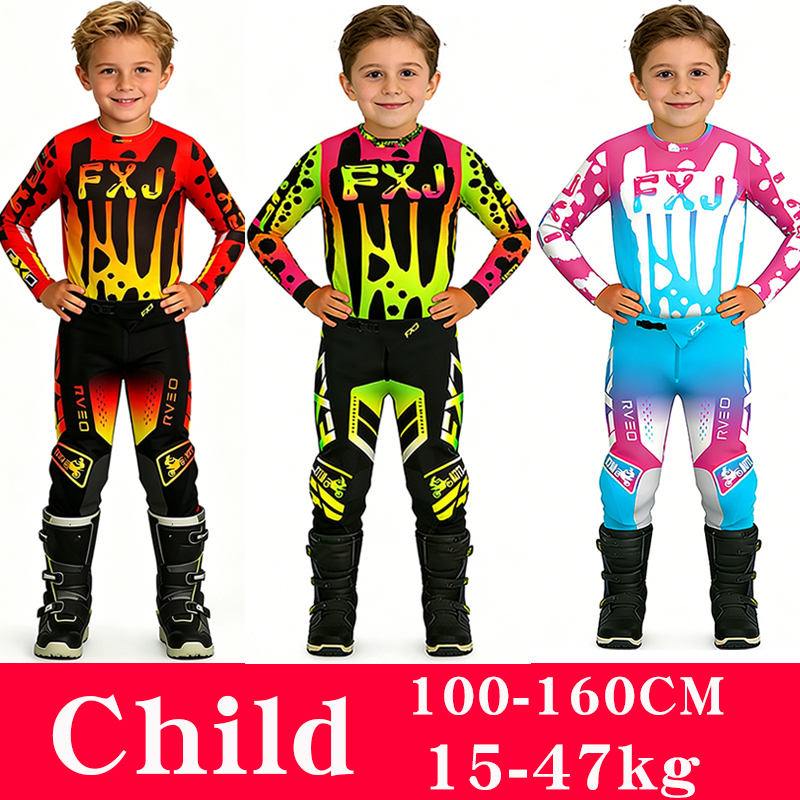Motorcycle Gear Youth - motocross child clothing Motorcycle jersey and