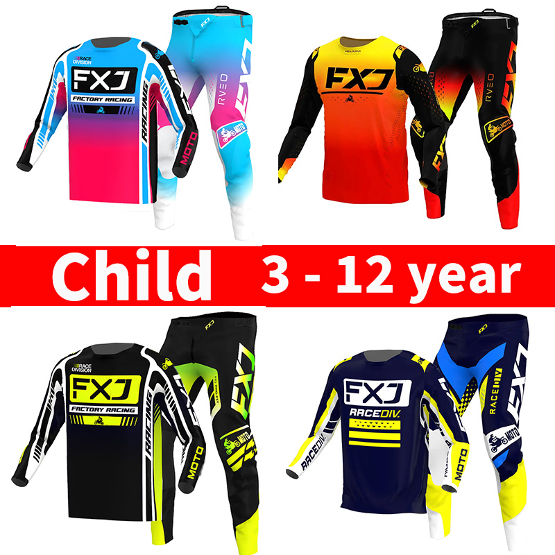 Motorcycle Gear Youth - motocross jersey and pants kids clothing