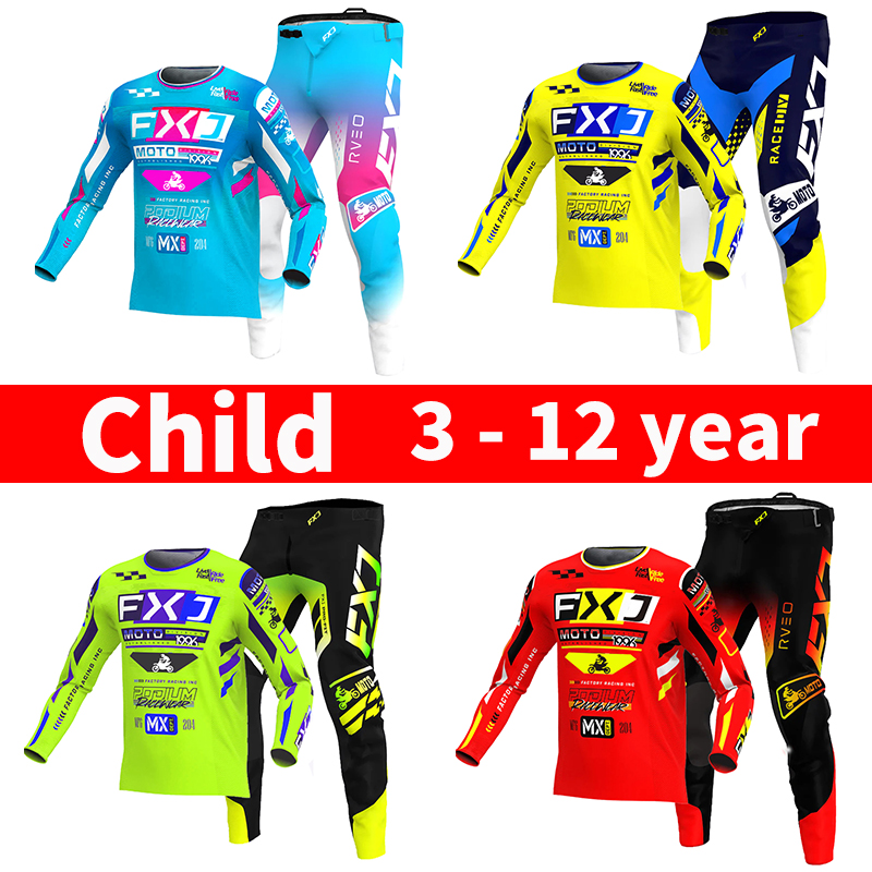 Motorcycle Gear Youth - motocross child set Motorcycle jersey and