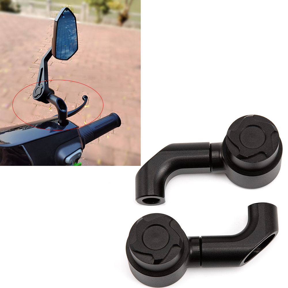 Mirror Extender Bar - M8 M10 Universal Motorcycle Mirrors Adapter