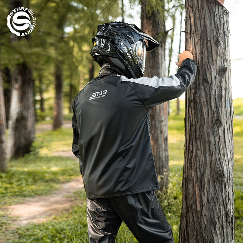 Motorcycle Gear Women - SFK Motorcycle Raincoat Rainpants Suit Men