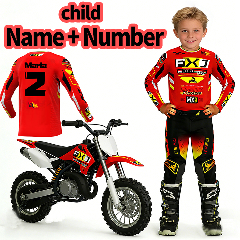Motorcycle Gear Youth - motocross child set Motorcycle jersey and
