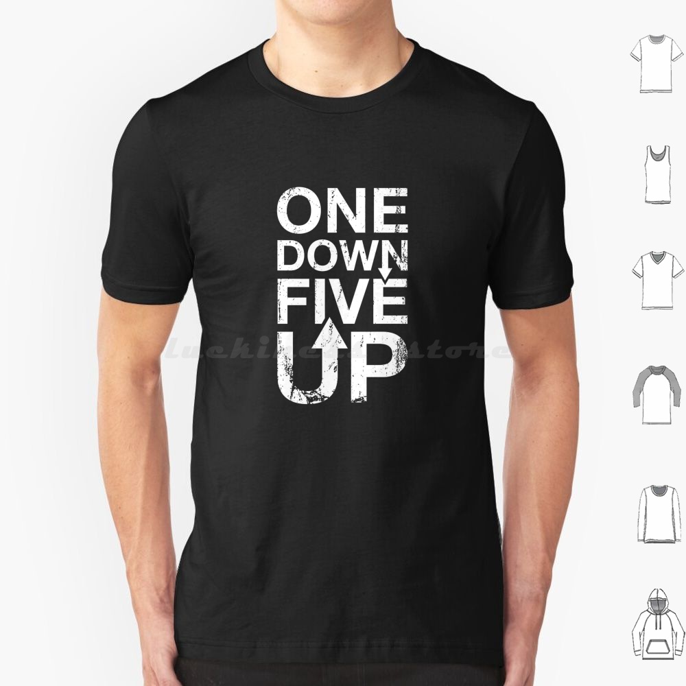 1 Down 5 Up T Shirt Big Size 1 - Motorcycle Gear Up Down avis et prix