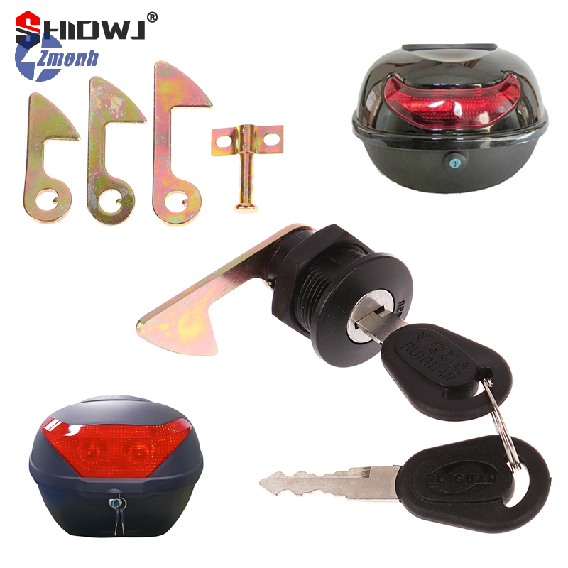 New！1Set (1 Lock+2 Keys+4 Meta - Motorcycle Gear Wall Mount avis et prix