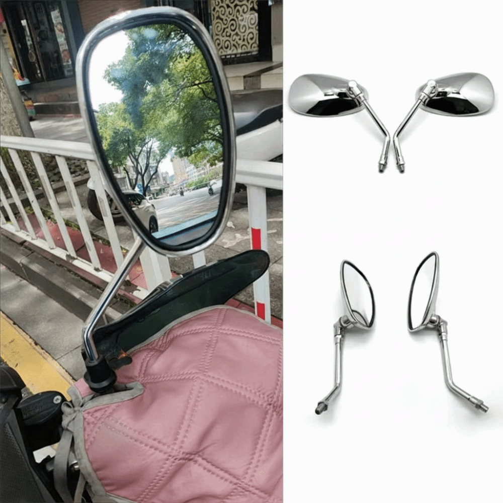 Rectangular Motorcycle Mirrors - Mirror Extender Bar avis et prix