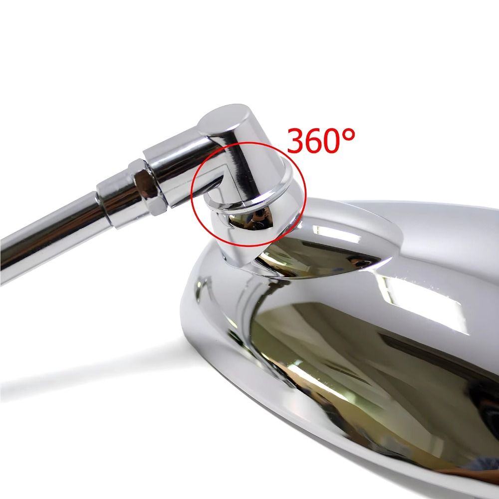 Rectangular Motorcycle Mirrors - Mirror Extender Bar avis et prix