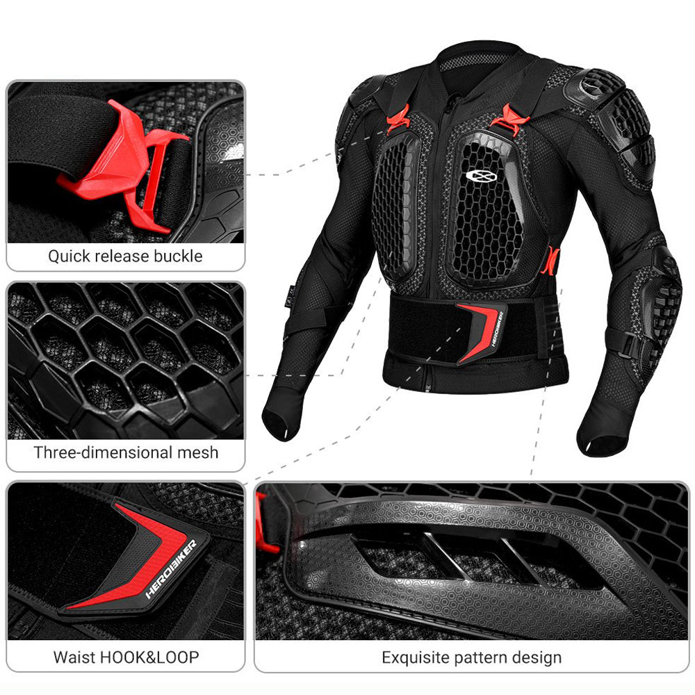 Motorcycle Jacket Men's Biker  - Motorcycle Gear Jacket avis et prix