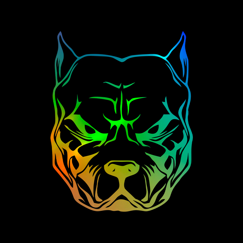 Motorcycle Sticker dog pattern - Motorcycle Gear Dogs avis et prix