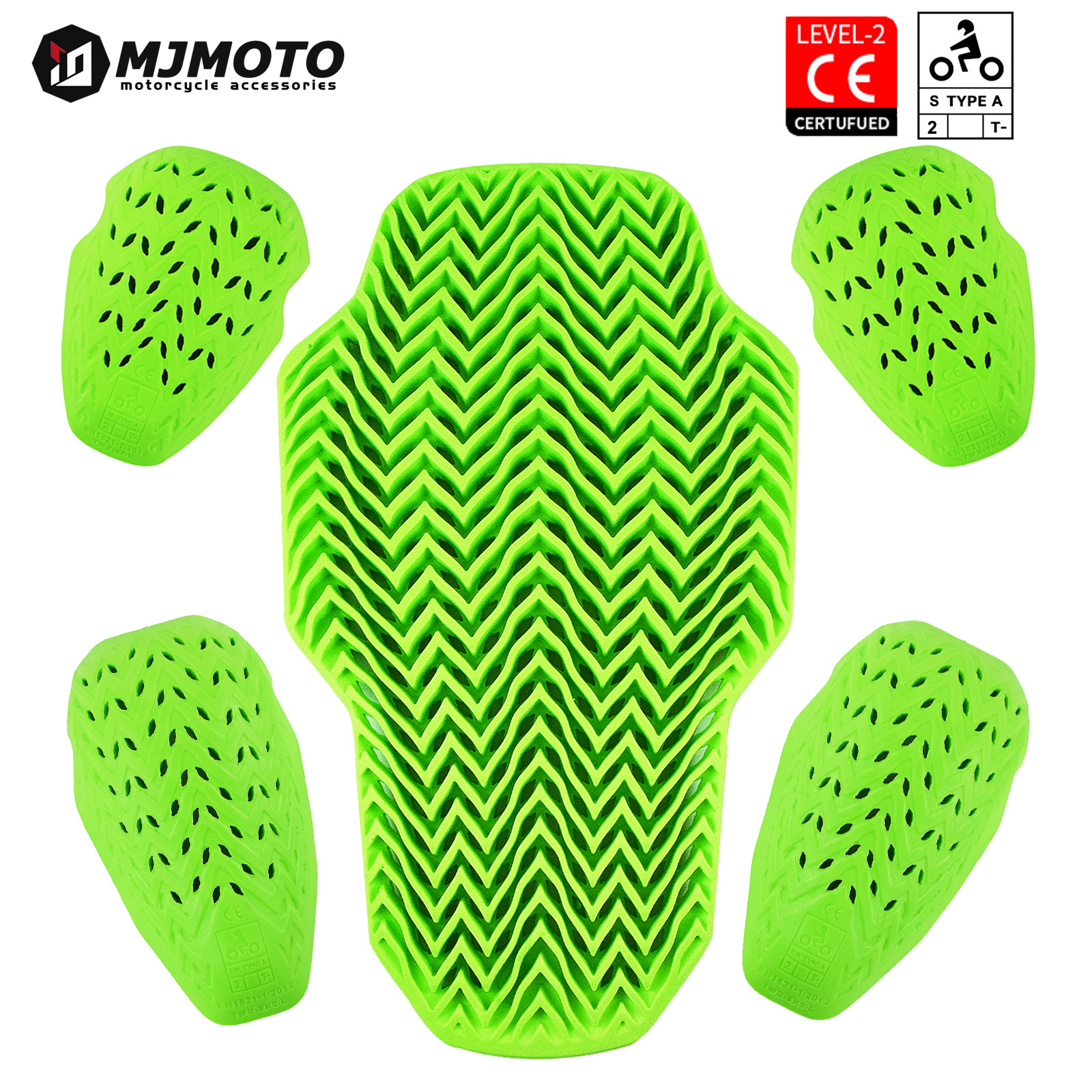 Green Motorcycle CE Level 2 Pr - Motorcycle Gear Women avis et prix