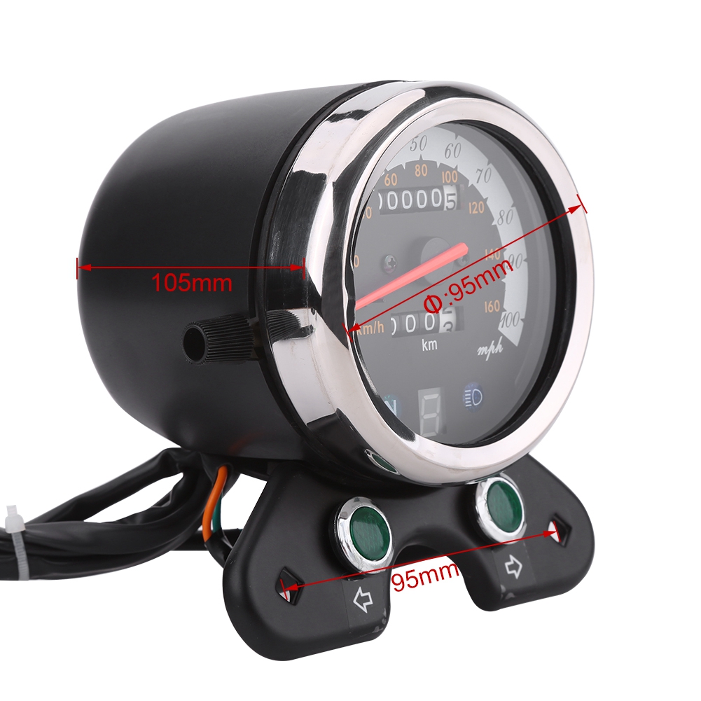 Motorcycle Speedometer Speedo  - Motorcycle Gear Display avis et prix