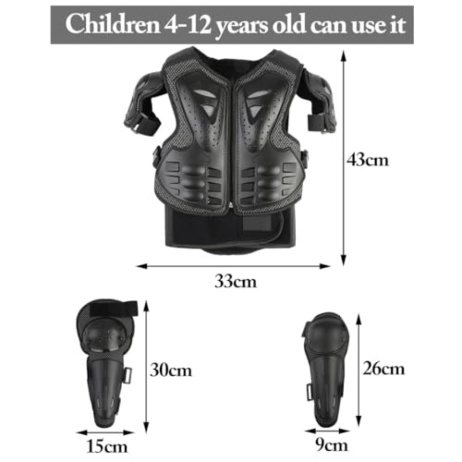 Youth Dirt Bike Gear 5 PCS Mot - Motorcycle Gear Youth avis et prix