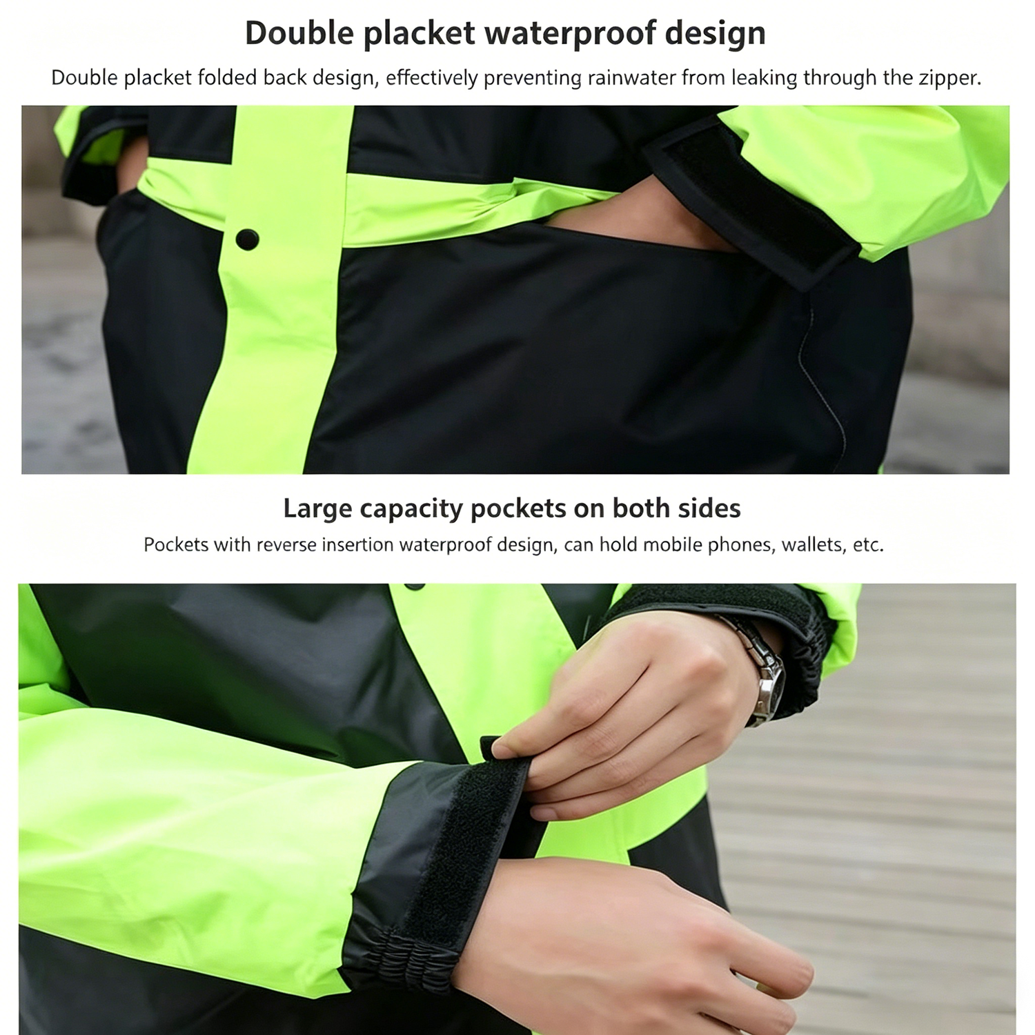 Motorcycle Raincoat Suits Men  - Motorcycle Gear Women avis et prix