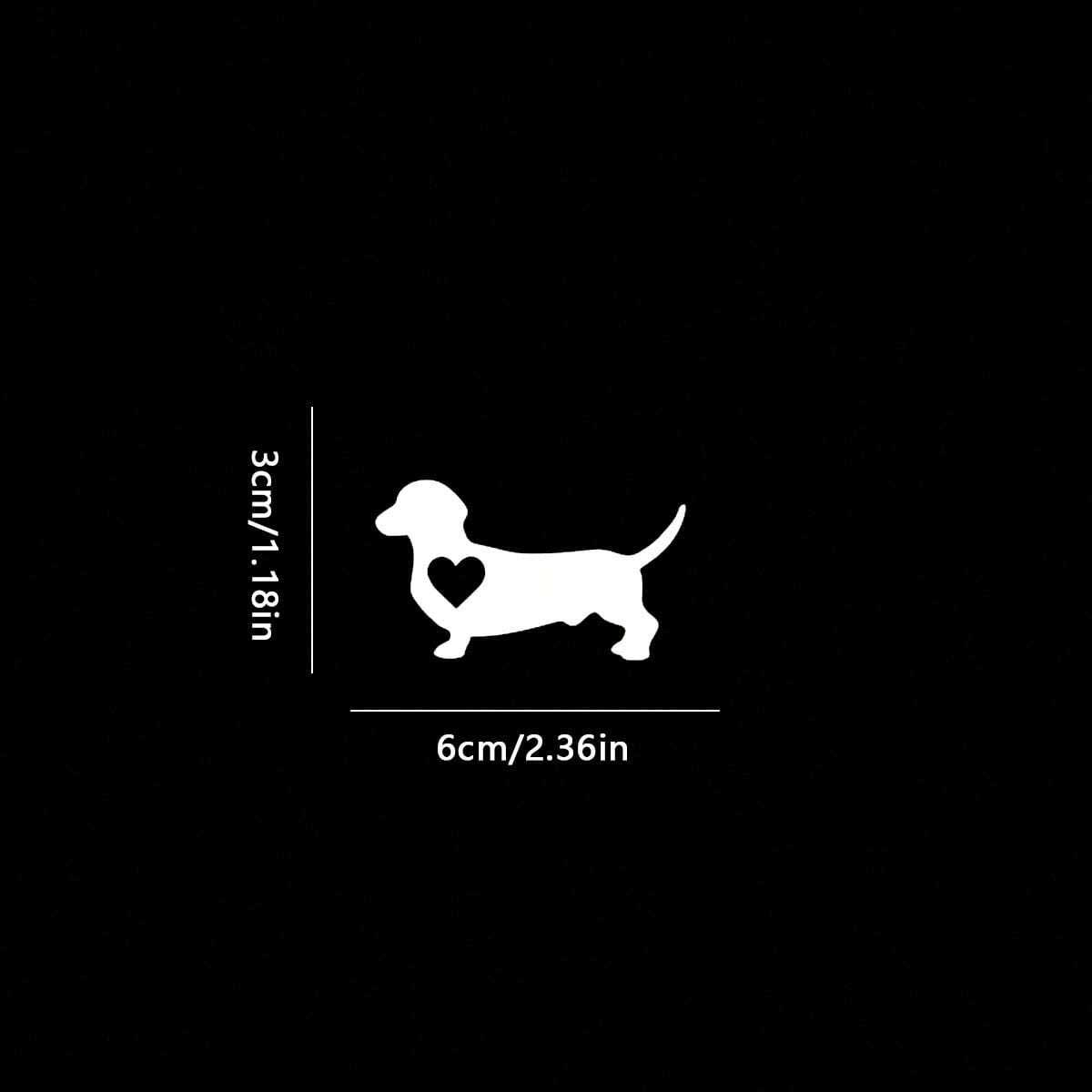 1 Pack Shape Dachshund Car Sti - Motorcycle Gear Dogs avis et prix