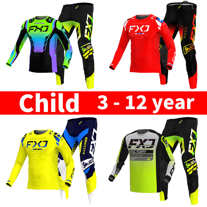 motocross jersey and pants kid - Motorcycle Gear Youth avis et prix