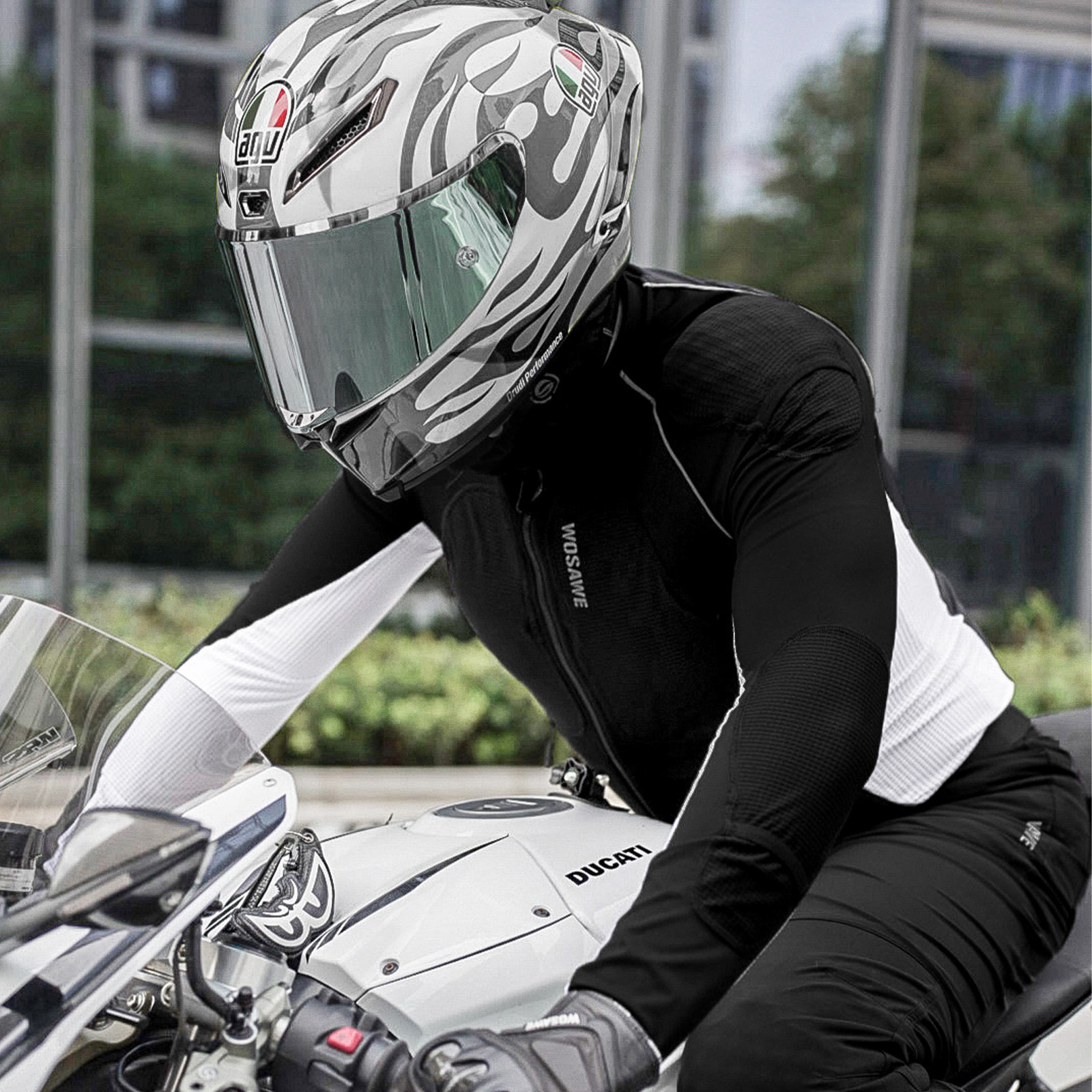 WOSAWE Men Motorcycle Protecti - Motorcycle Gear Women avis et prix