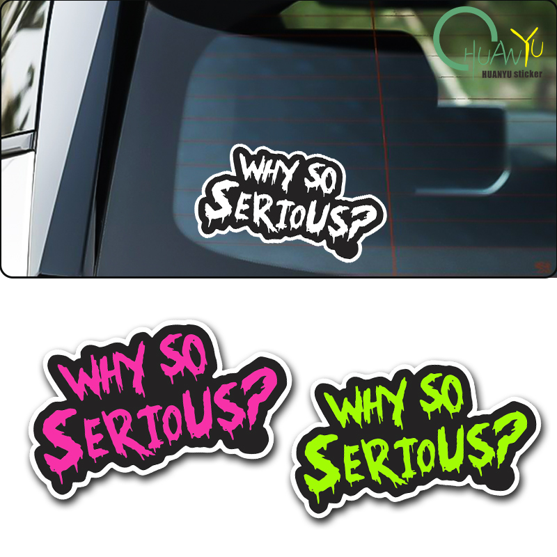Why So Serious English Funny C - Motorcycle Gear Auto avis et prix