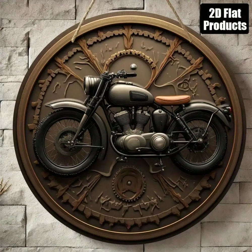Vintage Steampunk Wall Art, 8x - Motorcycle Gear Europe avis et prix