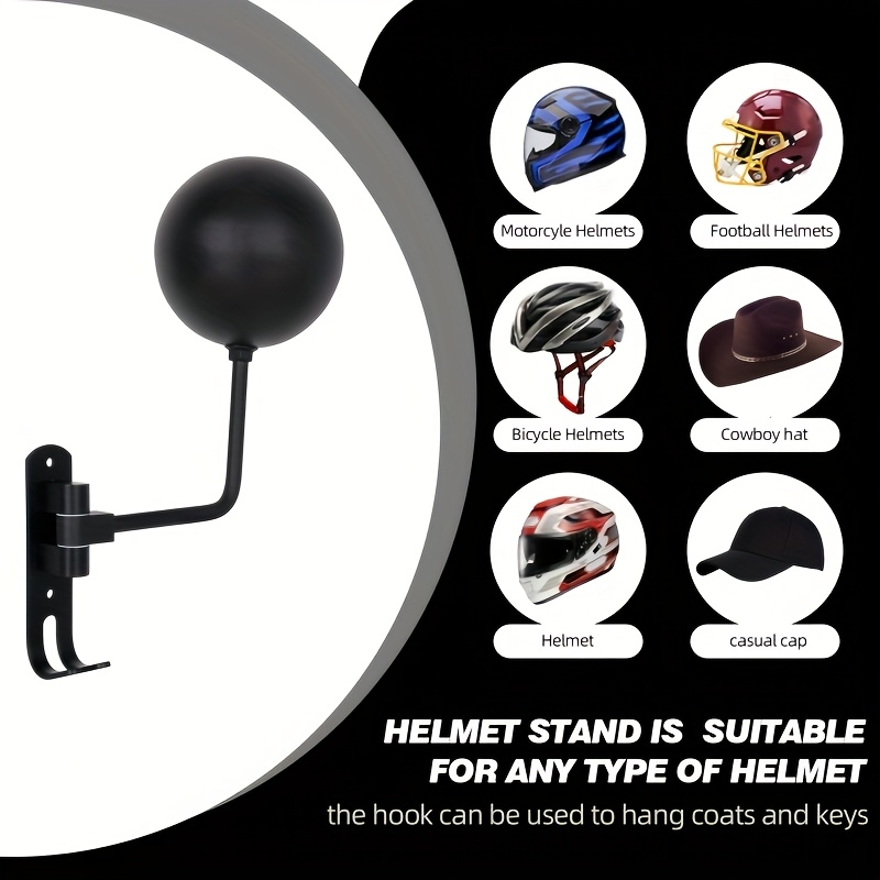 Motorcycle Helmet Holder Swive - Motorcycle Gear Wall Mount avis et prix