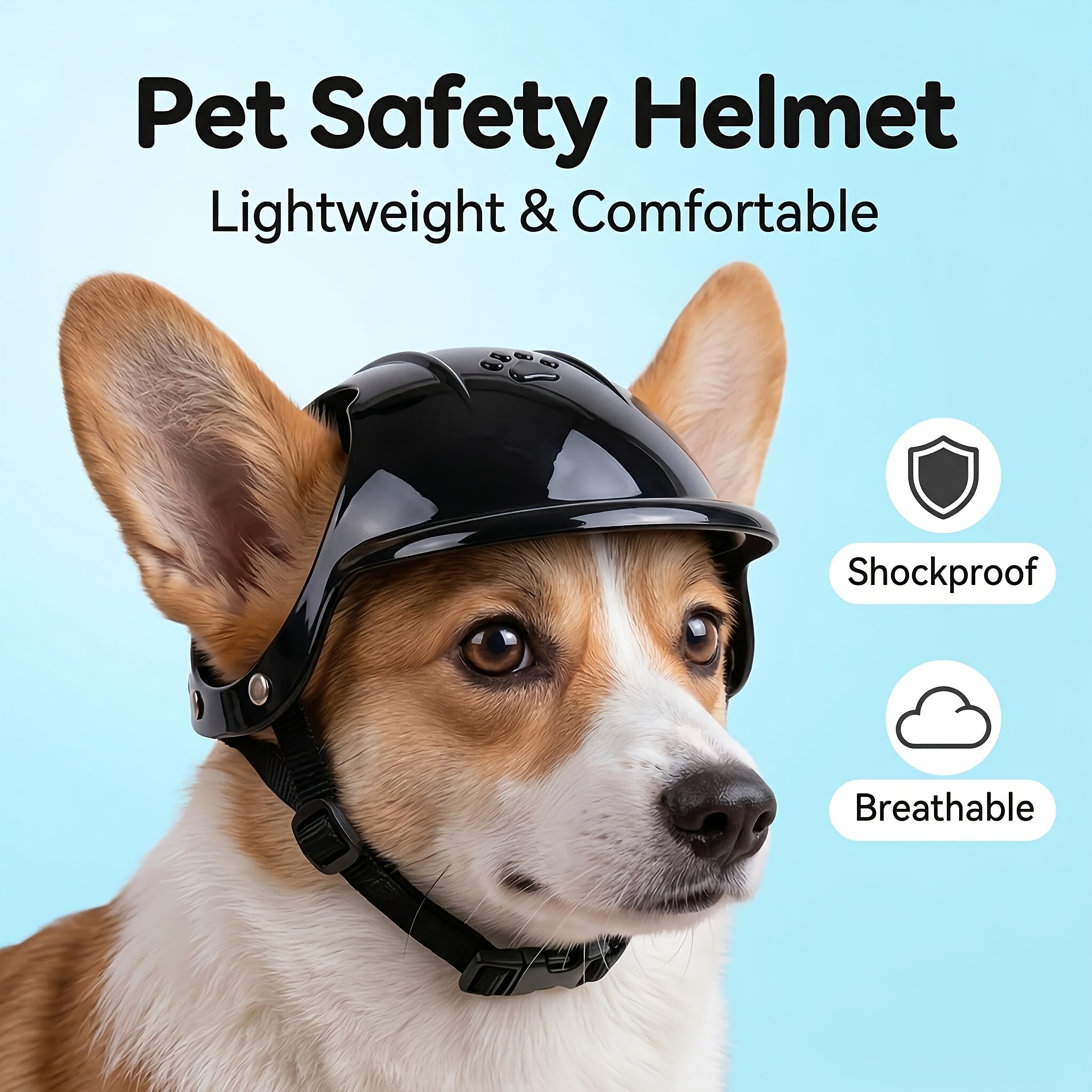 Pet Head Ears Helmet Hat, Moto - Motorcycle Gear Dogs avis et prix