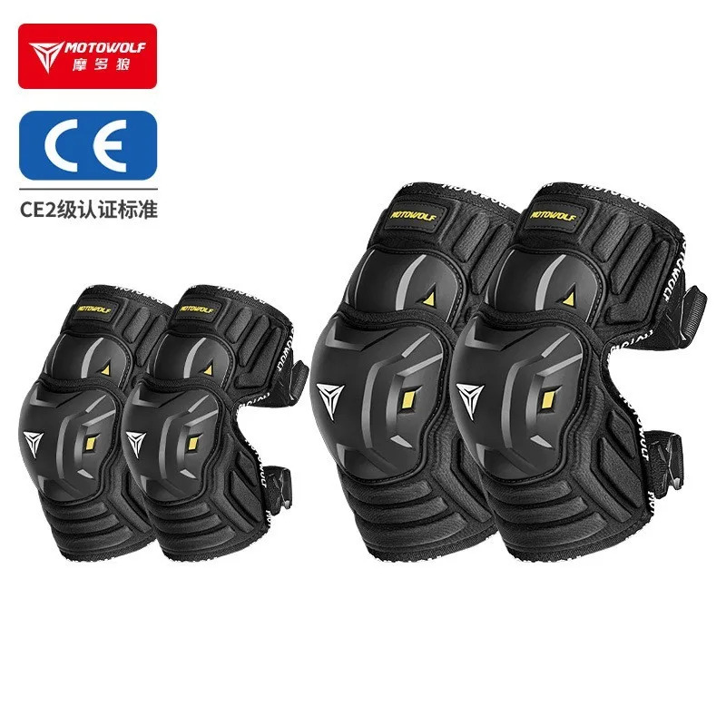 Motowolf 4Pcs/set Knee Elbow P - Motorcycle Gear For Sale avis et prix