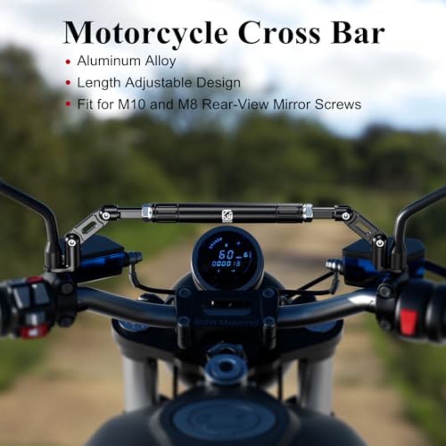 Motorcycle Cross Bar Fit M10 a - Mirror Extender Bar avis et prix