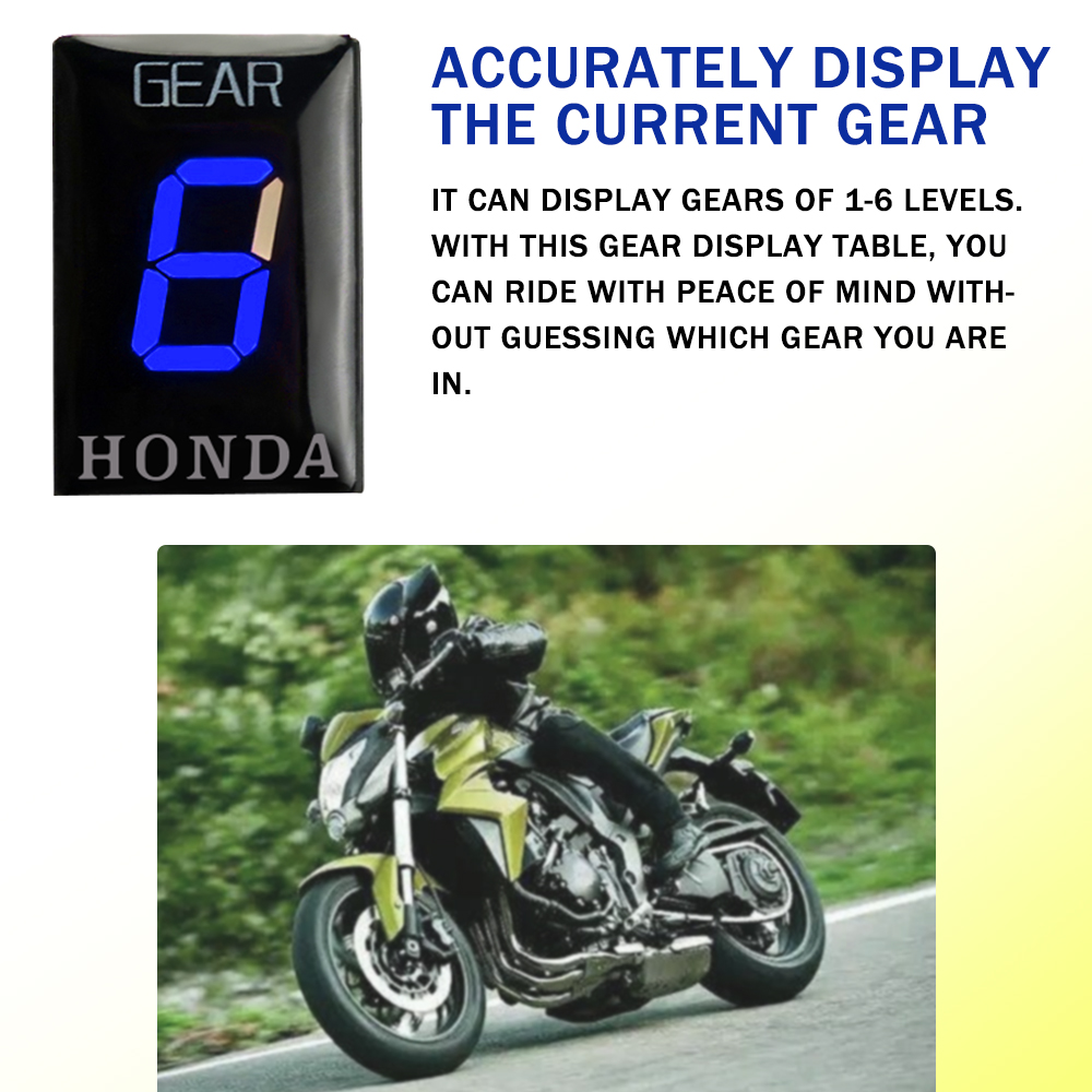 For HONDA CBR600F CBR1000R CBR - Motorcycle Gear Display avis et prix
