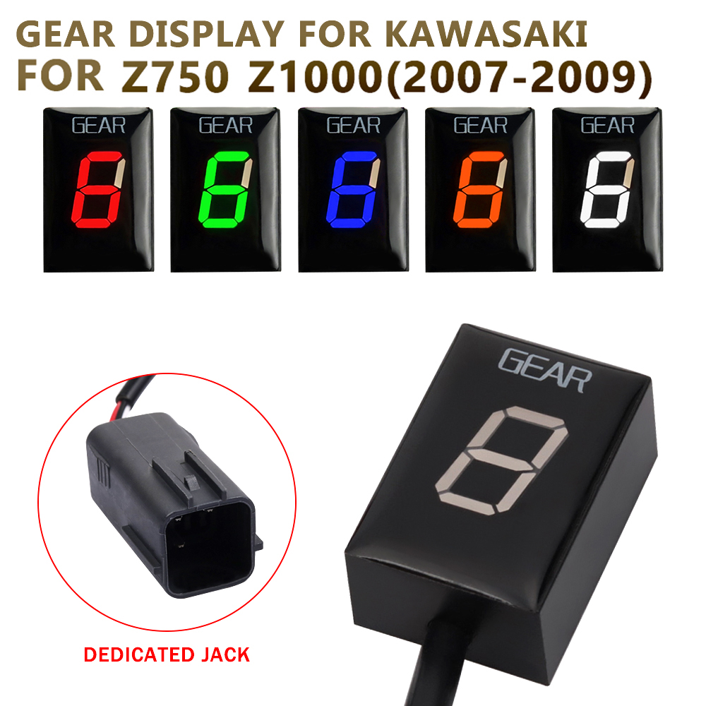 For Kawasaki Z750 Z1000 Z-750  - Motorcycle Gear Display avis et prix