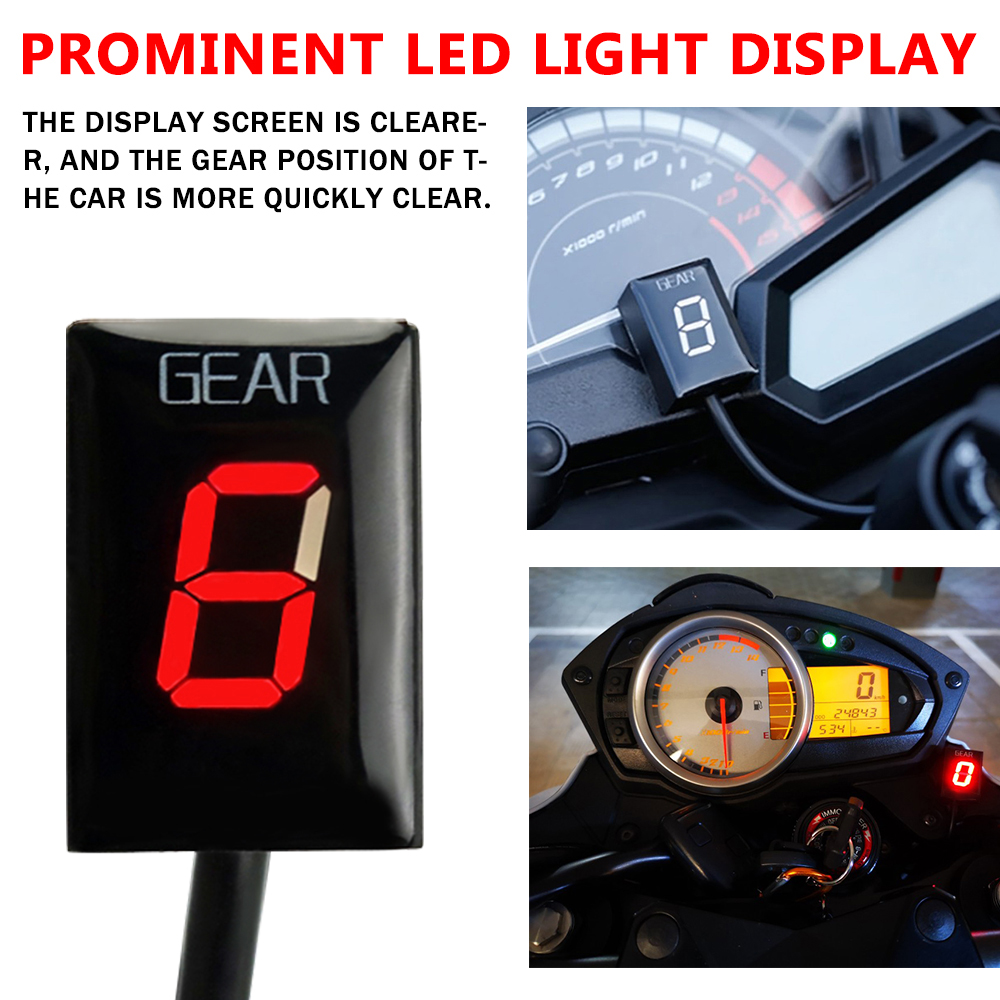 For Kawasaki Z750 Z1000 Z-750  - Motorcycle Gear Display avis et prix
