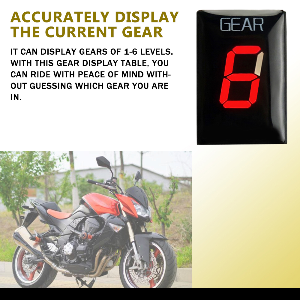 For Kawasaki Z750 Z1000 Z-750  - Motorcycle Gear Display avis et prix