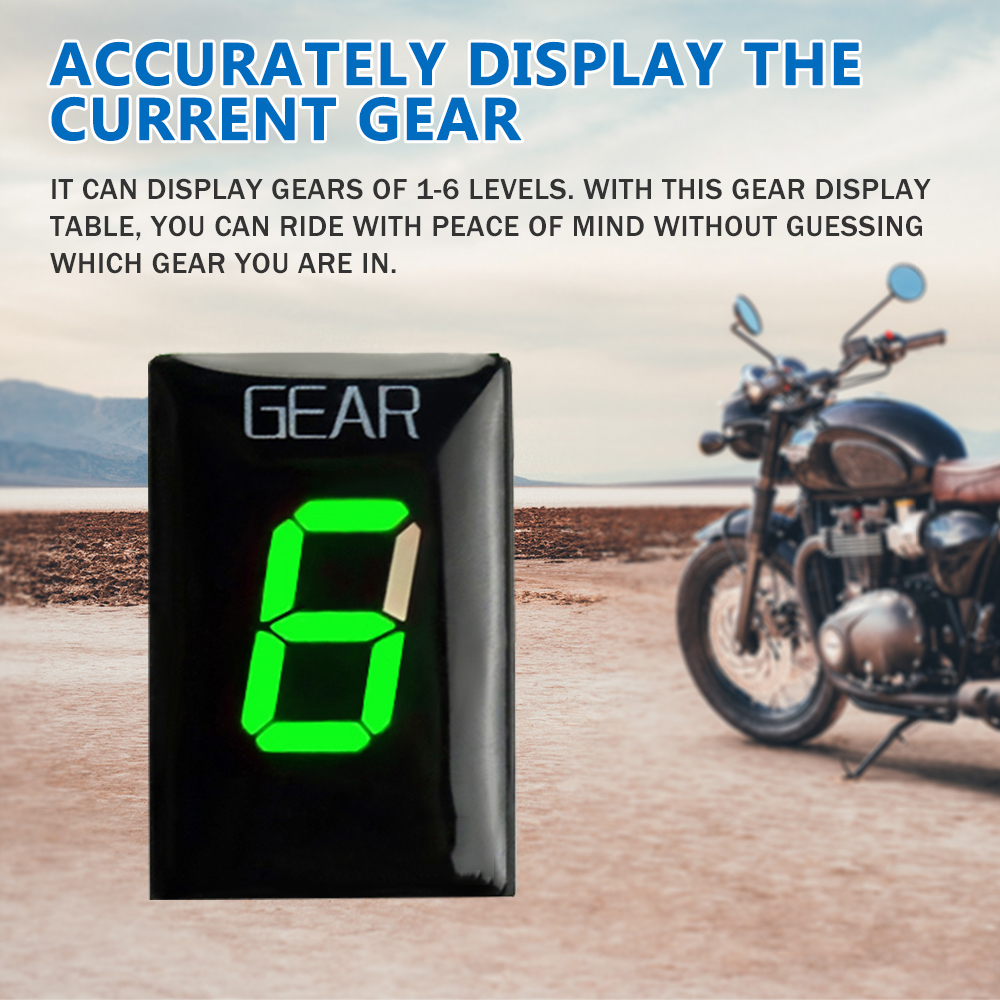 For Kawasaki ER6N ER-6F Z1000S - Motorcycle Gear Display avis et prix