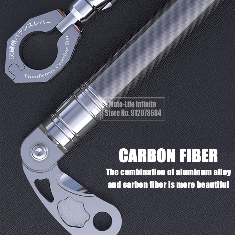 Universal Motorcycle Carbon Fi - Mirror Extender Bar avis et prix