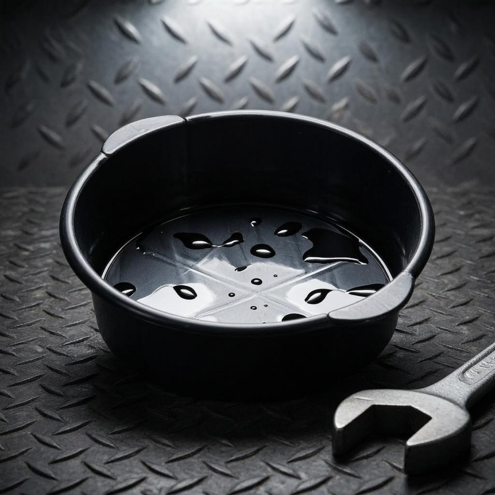 Oil Drain Pan Plastic Engine O - Motorcycle Gear Auto avis et prix