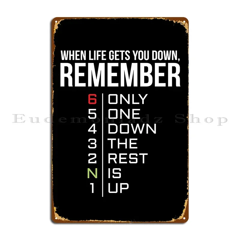 When Life Gets You Down Biker  - Motorcycle Gear Europe avis et prix