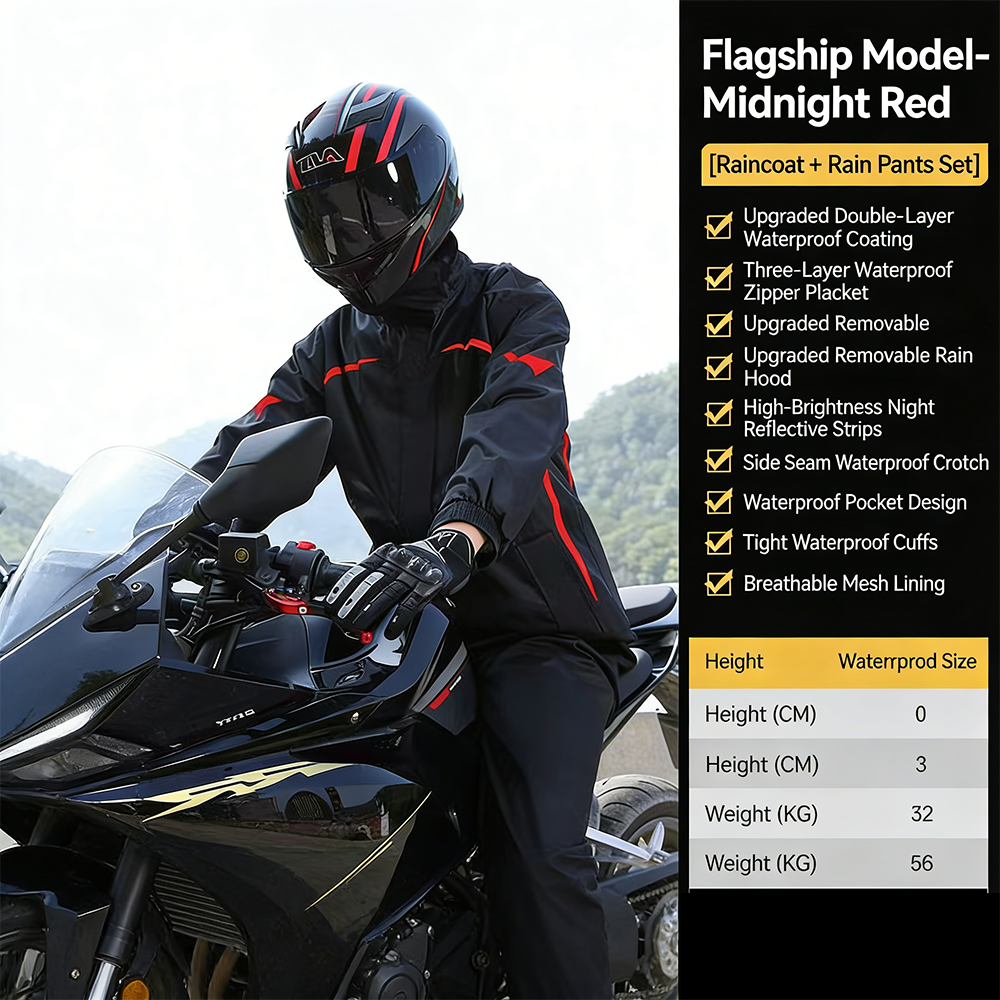 Motorcycle Rain Suit Men Women - Motorcycle Gear Women avis et prix