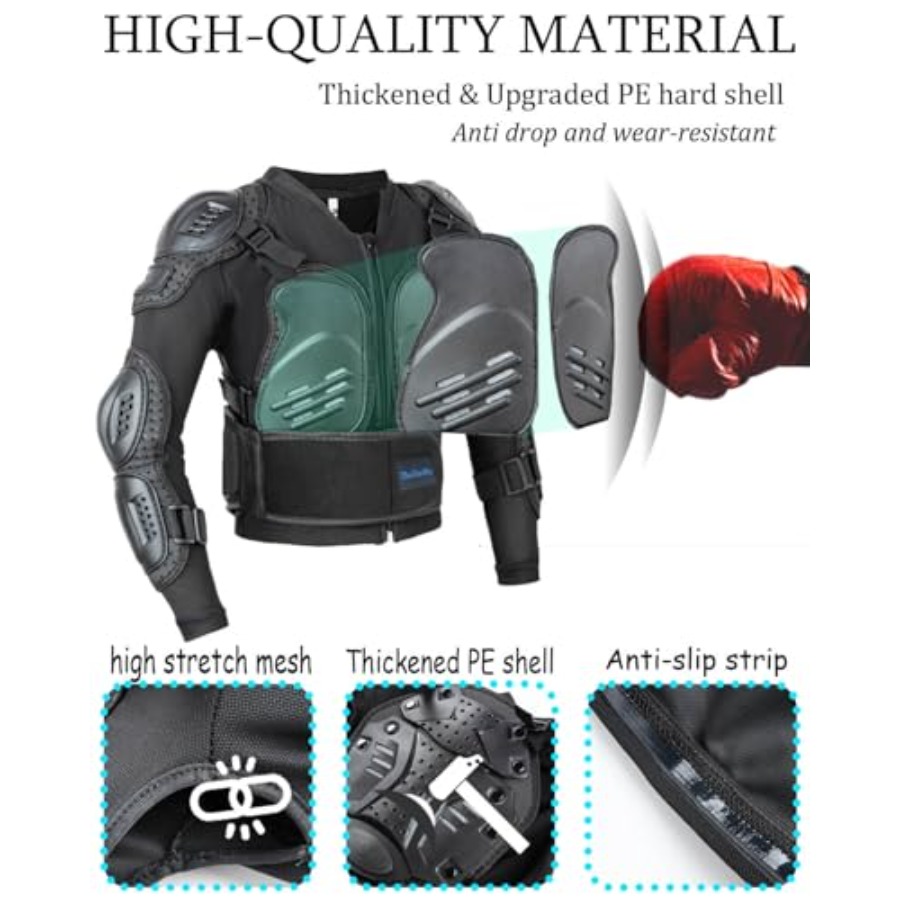 Motorcycle Jacket Armor Suit-D - Motorcycle Gear Jacket avis et prix