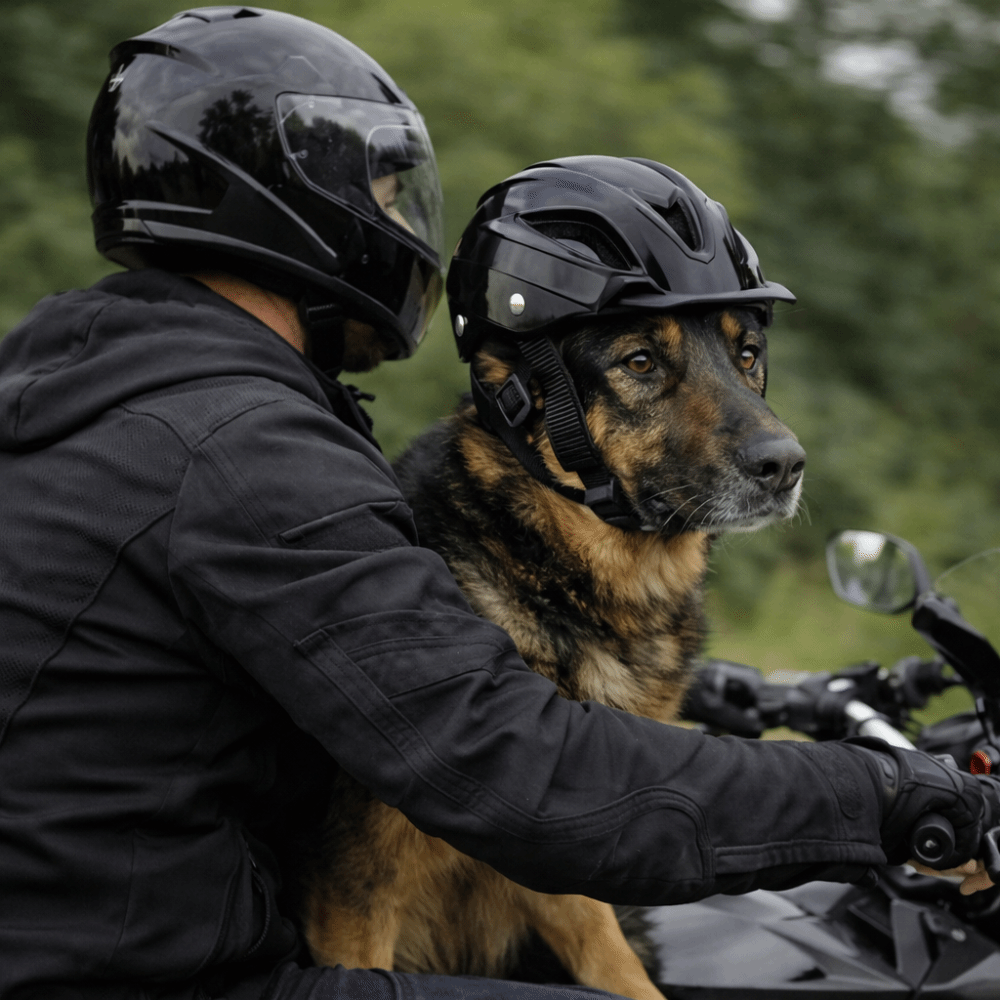 Pet Headgear Adjustable Dog He - Motorcycle Gear Dogs avis et prix
