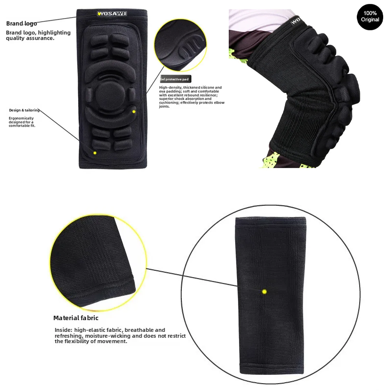 WOSAWE Motorcycle Knee Guard B - Motorcycle Gear For Sale avis et prix