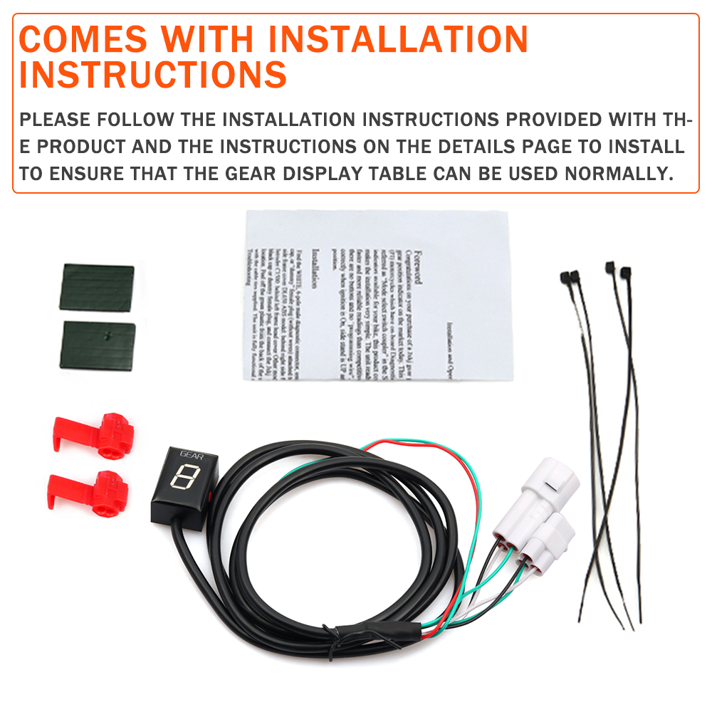 Gear Indicator For Yamaha YZF- - Motorcycle Gear Display avis et prix