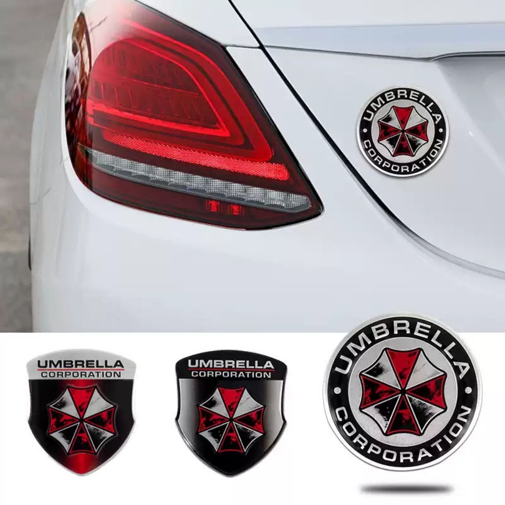 Car Styling 3D Aluminum Umbrel - Motorcycle Gear Auto avis et prix
